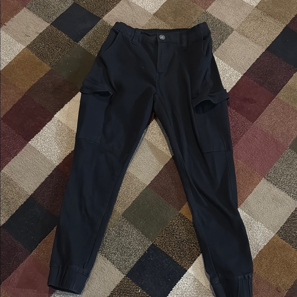 Men's Black Cargo Pants